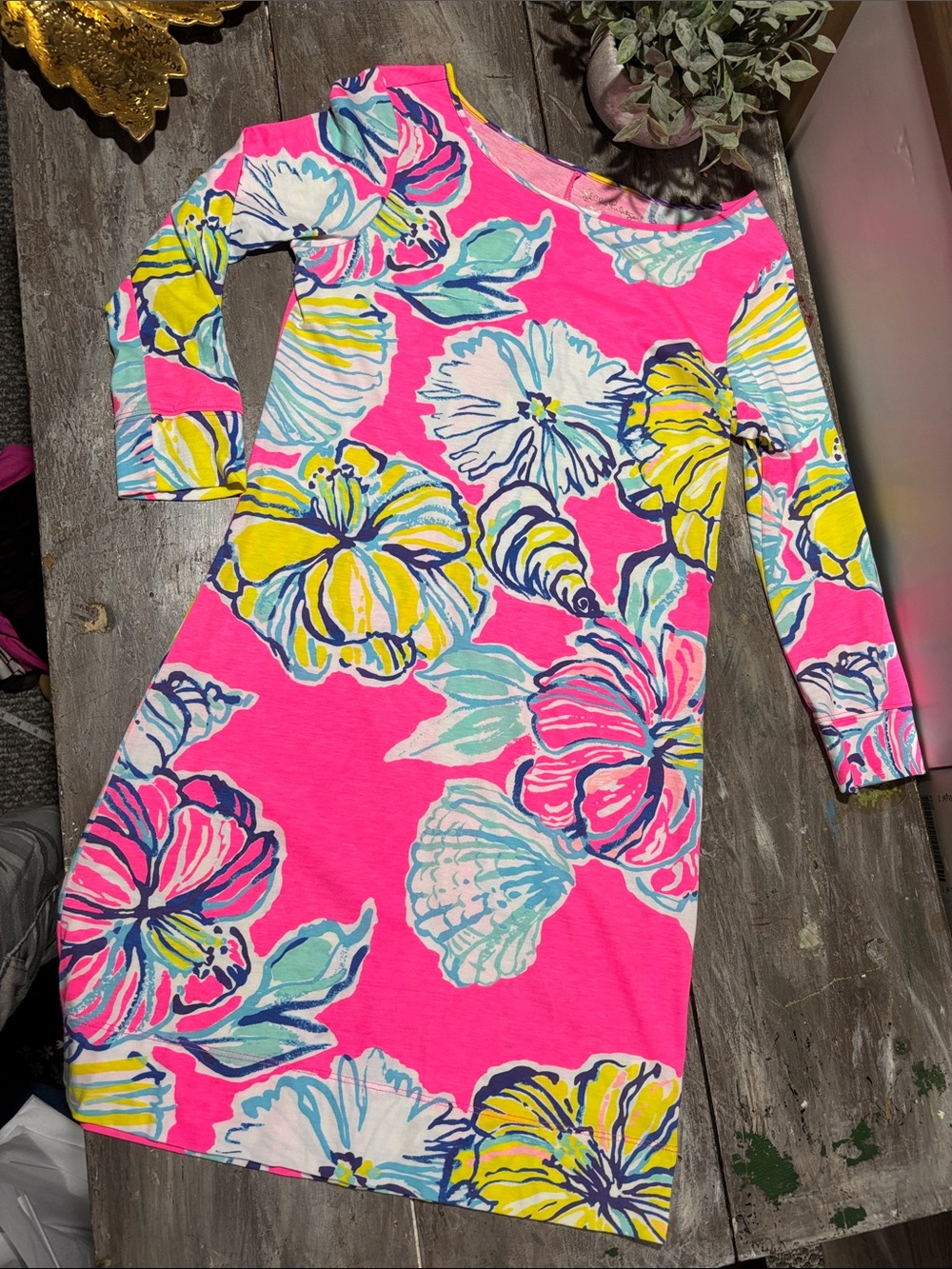 Lilly Pulitzer Marlowe Dress "Swept by the Tides"